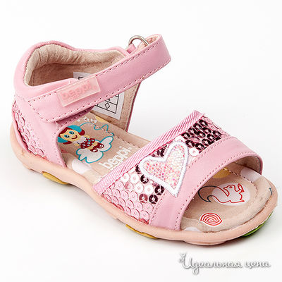 Босоножки Beppi, цвет цвет розовый