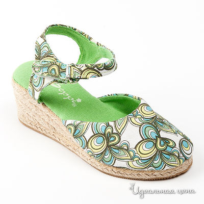 Босоножки Beppi, цвет цвет зеленый