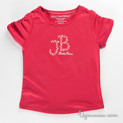 Футболка Jolly Bambolly, цвет цвет красный