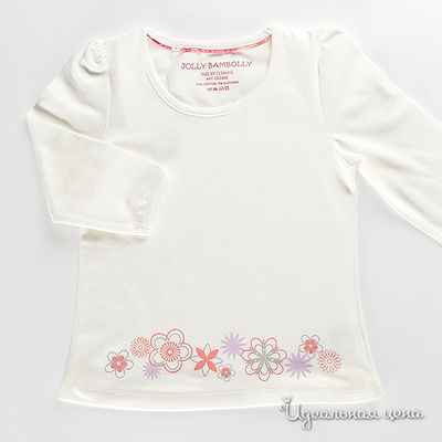 Футболка Jolly Bambolly, цвет цвет белый