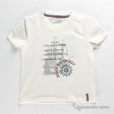 Футболка Jolly Bambolly, цвет цвет белый