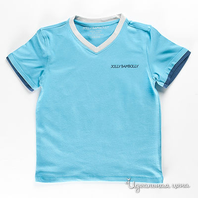 Футболка Jolly Bambolly, цвет цвет голубой