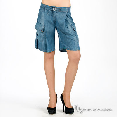 Шорты Eleonora Amadei, цвет голубые