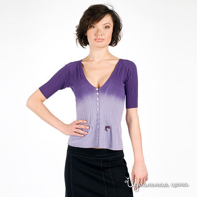 Кофта Eleonora Amadei, цвет сиреневая