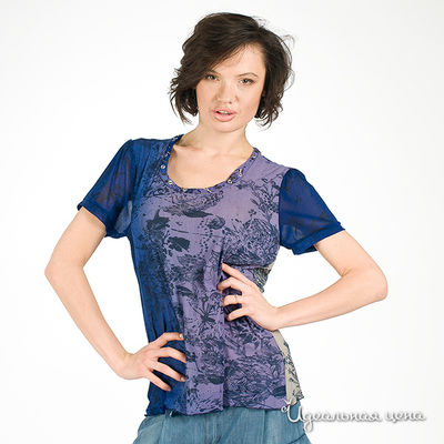 Кофта Eleonora Amadei, цвет синяя