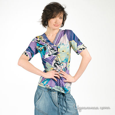 Кофта Eleonora Amadei, цвет сиреневая