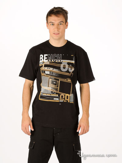 Футболка Bench, цвет черная