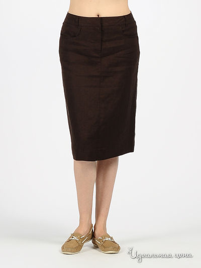 Юбка Steinberg, цвет цвет коричневый