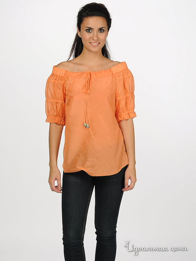 Блузка Marmalade, цвет цвет оранжевый