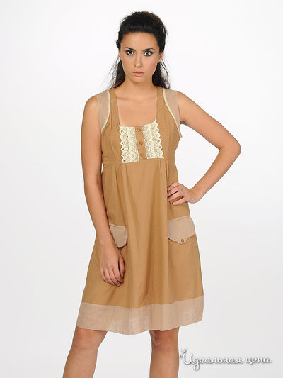 Платье Marmalade, цвет цвет бежевый