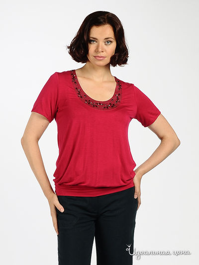 Футболка Steinberg, цвет цвет вишневый