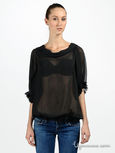 Блузка Marmalade, цвет цвет серый