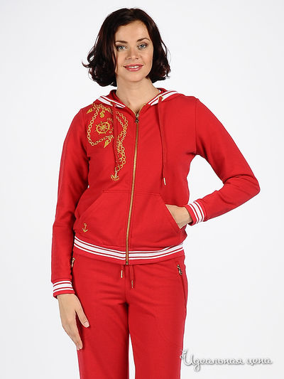 Толстовка Steinberg, цвет цвет красный