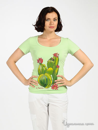 Футболка Steinberg, цвет цвет фисташка