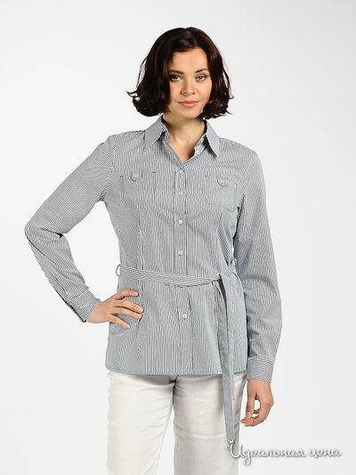 Рубашка Steinberg, цвет цвет сине-белый