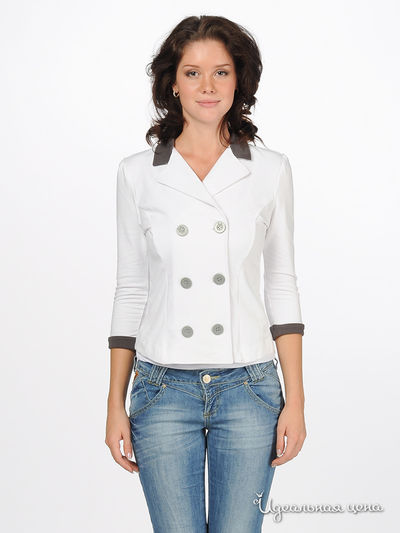 Жакет F5jeans, цвет цвет белый