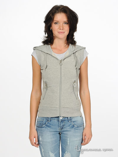 Жилет F5jeans, цвет цвет серый