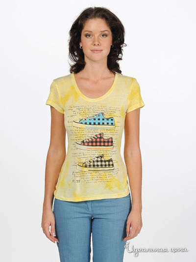 Футболка F5jeans, цвет цвет желтый