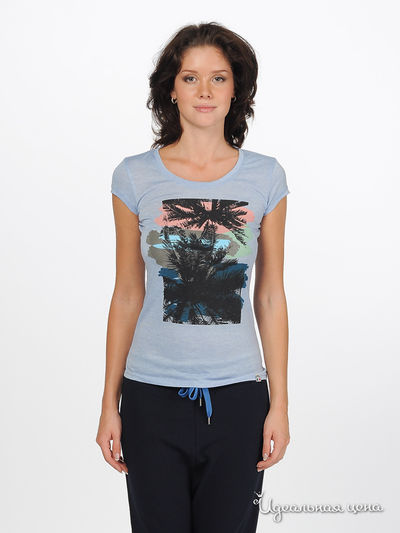 Футболка F5jeans, цвет цвет голубой