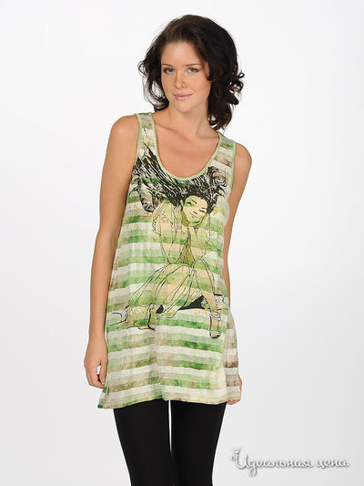 Топ Tom Farr, цвет цвет зеленый