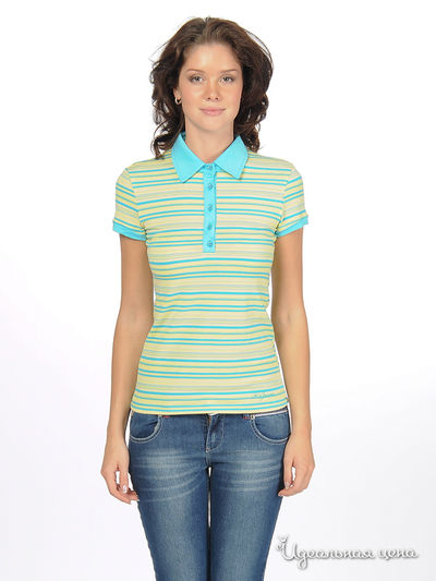 Футболка F5jeans, цвет цвет желтый / голубой