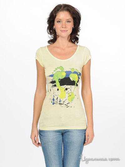 Футболка F5jeans, цвет цвет желтый