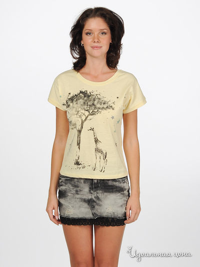 Футболка F5jeans, цвет цвет желтый