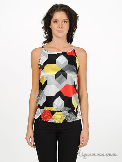 Блуза F5jeans, цвет цвет мультиколор