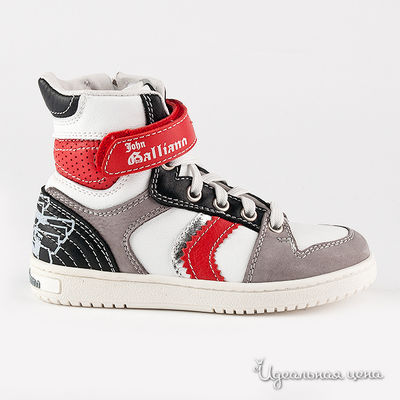 Кроссовки John Galliano, цвет цвет белый