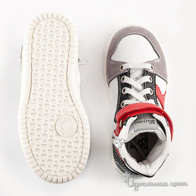 Кроссовки John Galliano для мальчика, цвет белый, 36-40 размер