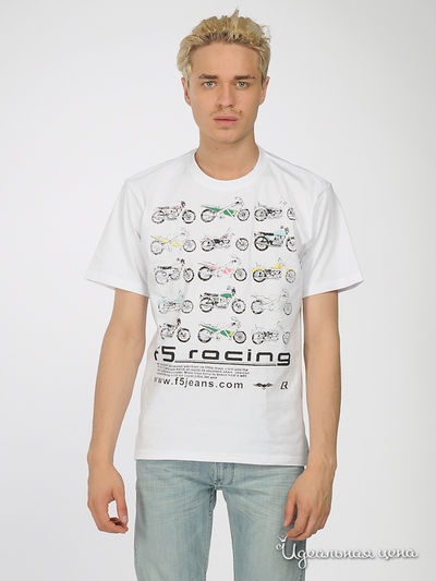 Футболка F5jeans, цвет цвет серый