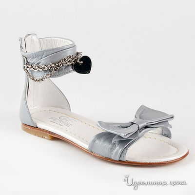 Босоножки GF Ferre Kids, цвет цвет серебряный