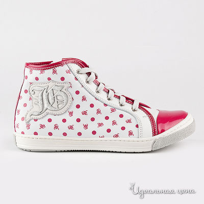 Кеды John Galliano, цвет цвет розовый