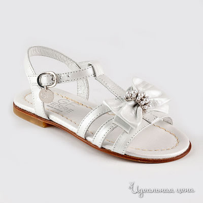Босоножки GF Ferre Kids, цвет цвет белый перламутр