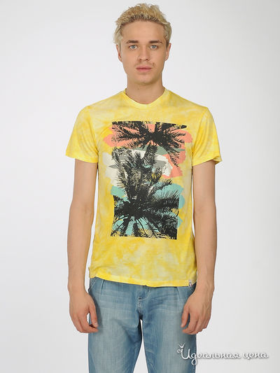 Футболка F5jeans, цвет цвет желтый