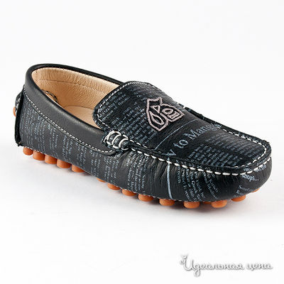 Мокасины John Galliano, цвет цвет черный