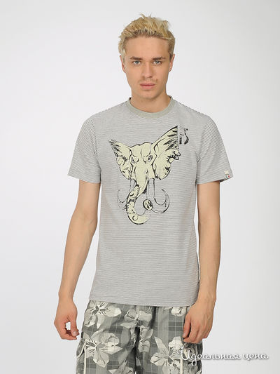 Футболка F5jeans, цвет цвет серый