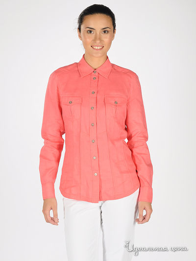 Блуза Angellik, цвет коралловая