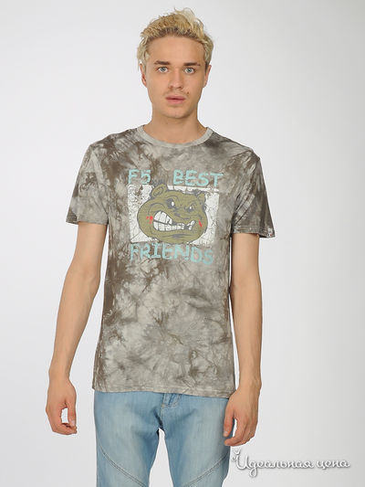 Футболка F5jeans, цвет цвет серый