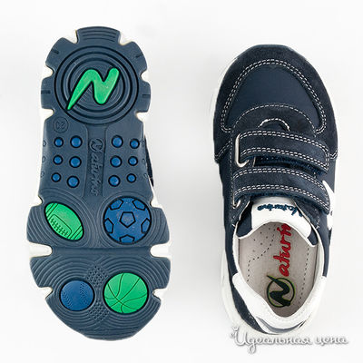 Кроссовки Naturino для мальчика, цвет синий, 18-32 размер