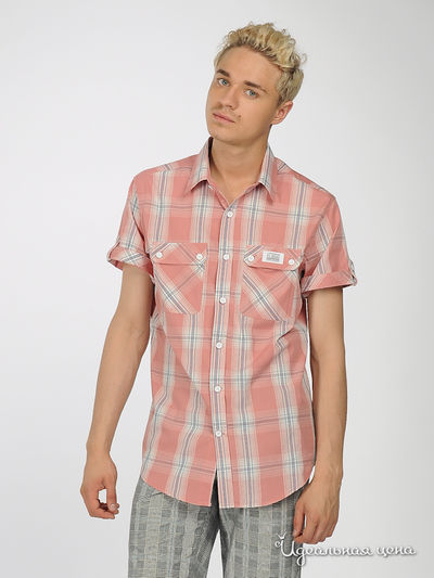 рубашка F5jeans, цвет цвет розовый