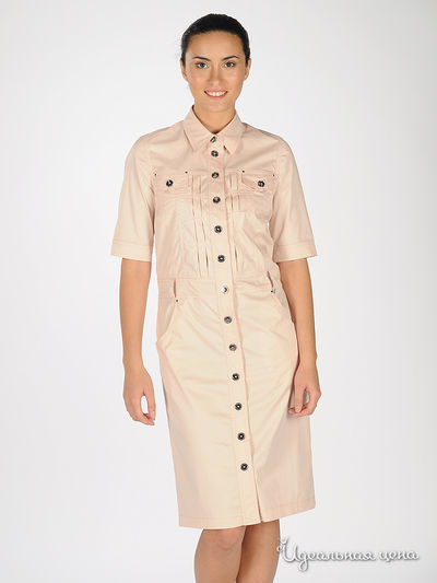 Платье Angellik, цвет цвет персиковый