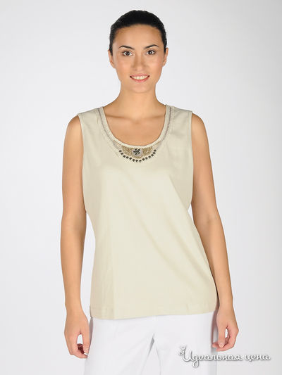 Топ Angellik, цвет бежевый