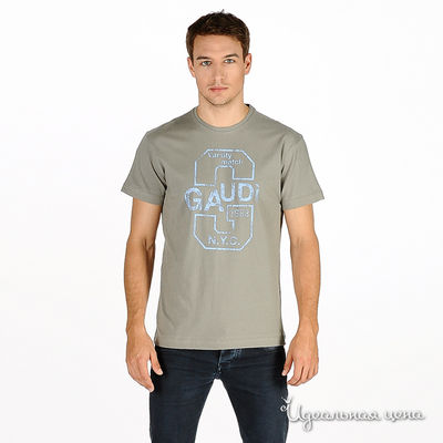 Футболка Gaudi, цвет цвет хаки