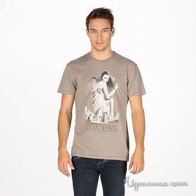 Футболка Gaudi, цвет цвет серо-коричневый