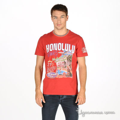 Футболка Gaudi, цвет цвет красный