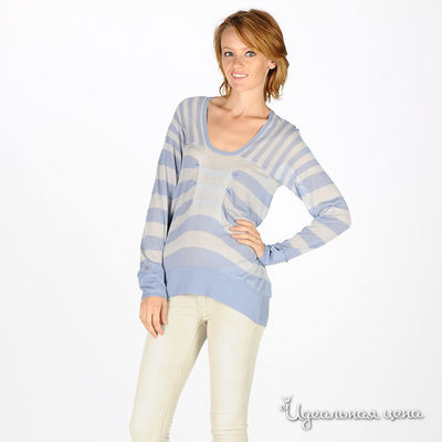 Джемпер Gaudi, цвет цвет голубой / белый