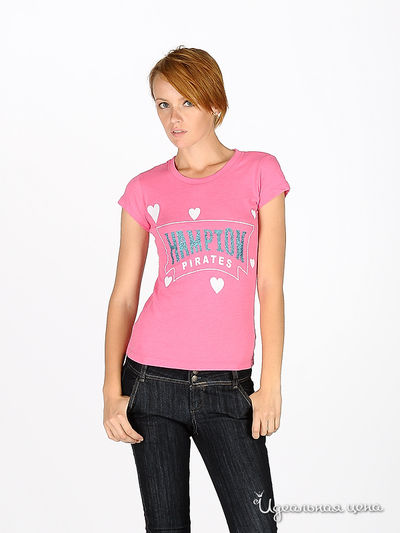 Футболка Victoria's Secret, цвет цвет фуксия