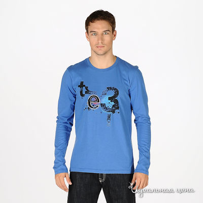 Лонгслив Take Two, цвет цвет синий