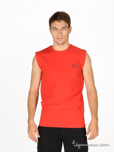 Футболка Emporio Armani, цвет цвет красный